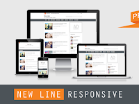 New Line Responsive Blogger Template 2016