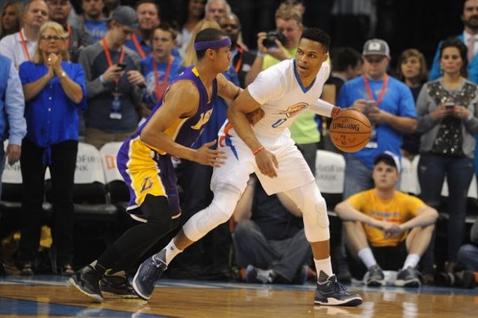 Oklahoma CT Tumbangkan LA Lakers... (Basket Ball)