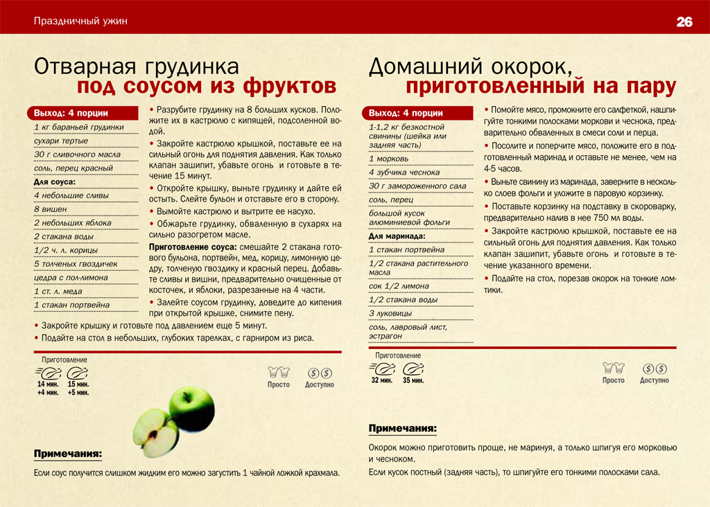 Все о скороварках: Книга рецептов для скороварки Tefal