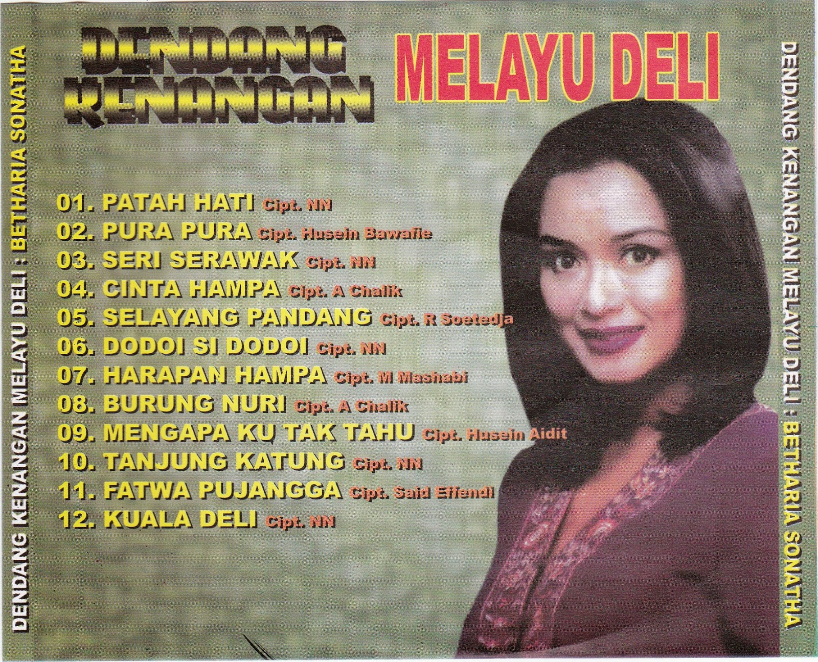 Betharia Sonata - Melayu Deli ~ LAGU MINANG
