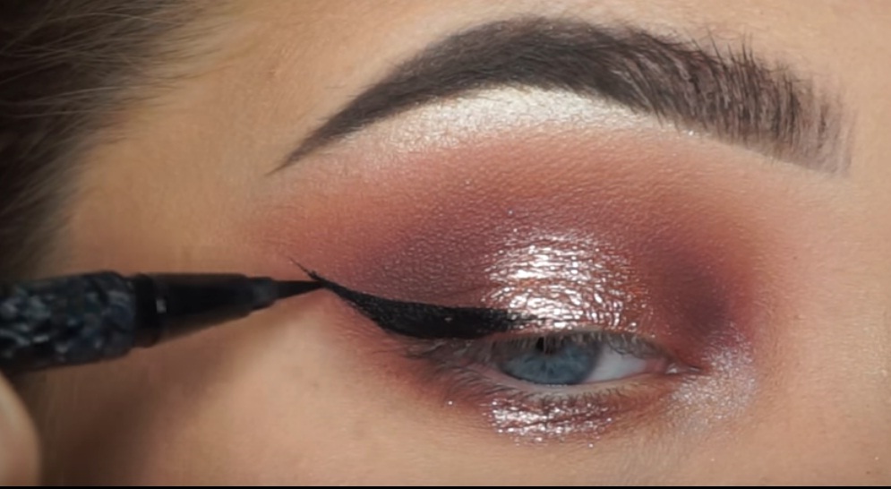 4 GLITTER EYESHADOW TUTORIALS Makeup Vine