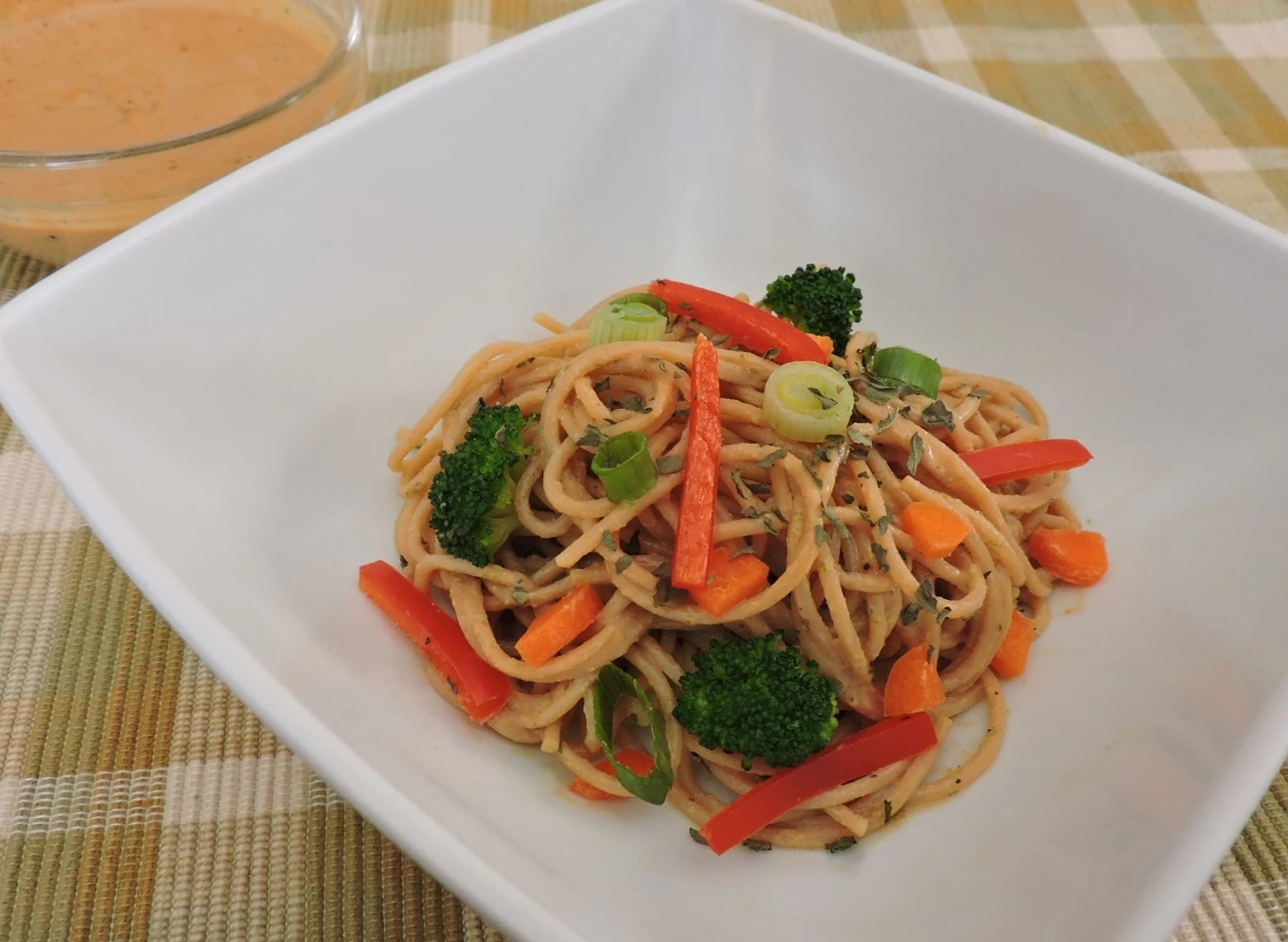 Peanut Ginger Pasta