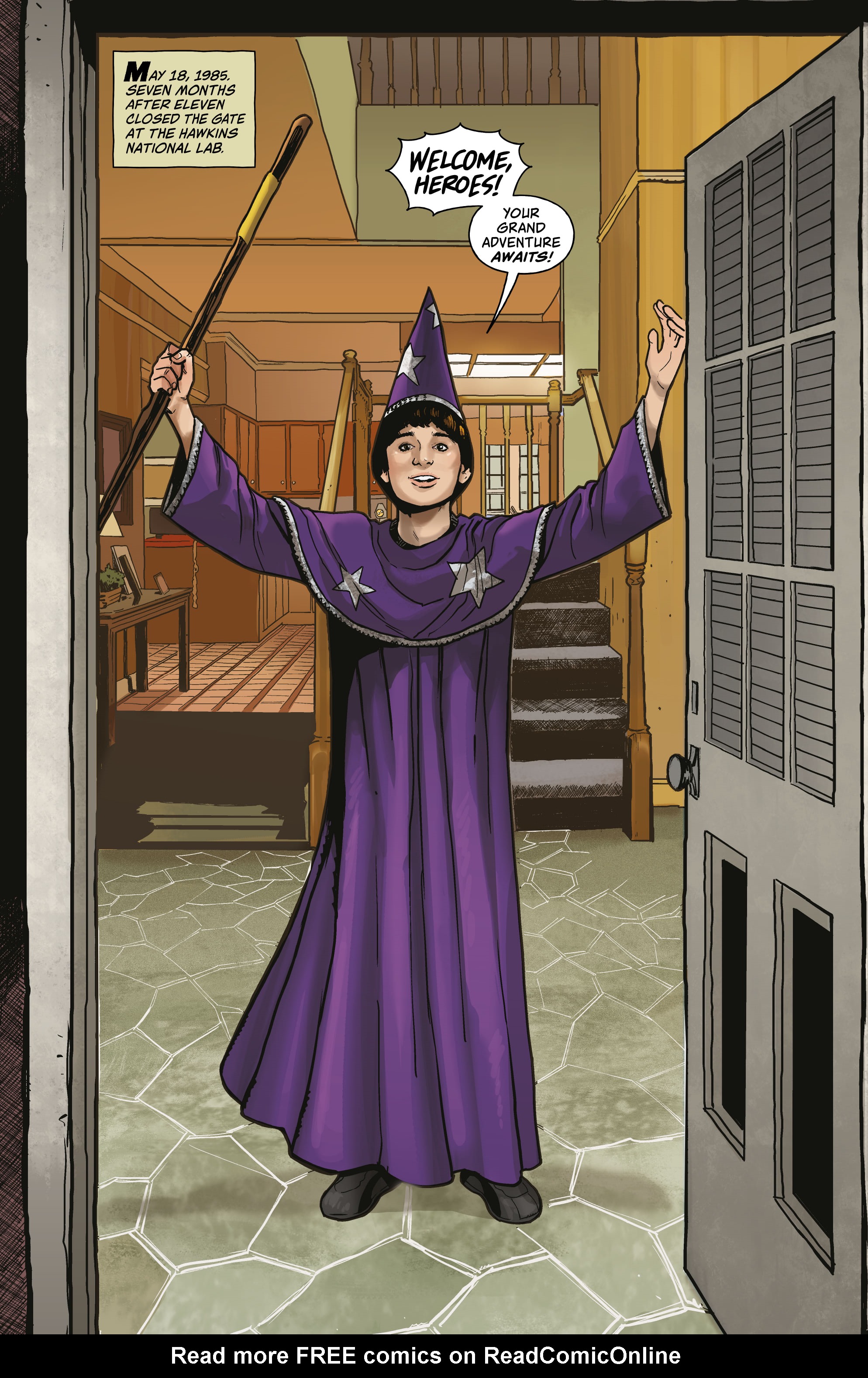 Read online Stranger Things and Dungeons & Dragons comic -  Issue #3 - 3