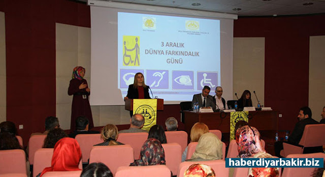 Dicle Üniversitesinde Dünya Engelliler günü etkinliği DİYARBAKIR-Dicle Üniversitesi (DÜ) Engelliler Araştırma Enstitüsü tarafından, engellilerin yaşadıkları sorunlara dikkat çekmek amacıyla 3 Aralık Dünya Engelliler Günü etkinliği düzenlendi.