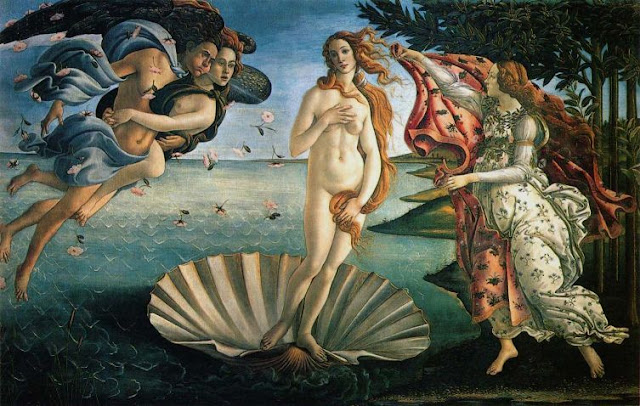 Nascimento De Vênus, De Rilke - Assim Aportou A Deusa.