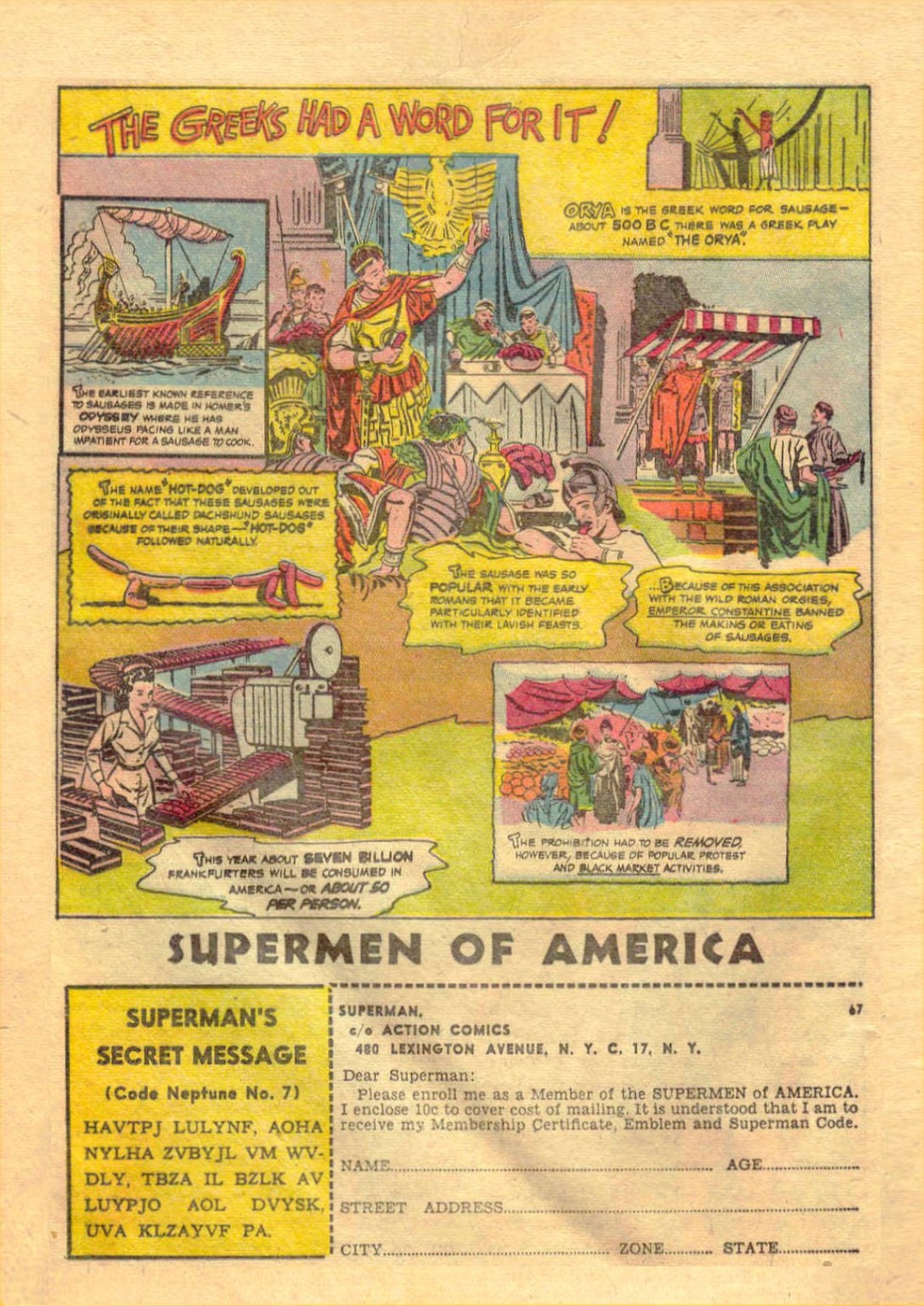 Read online Superman (1939) comic -  Issue #67 - 32