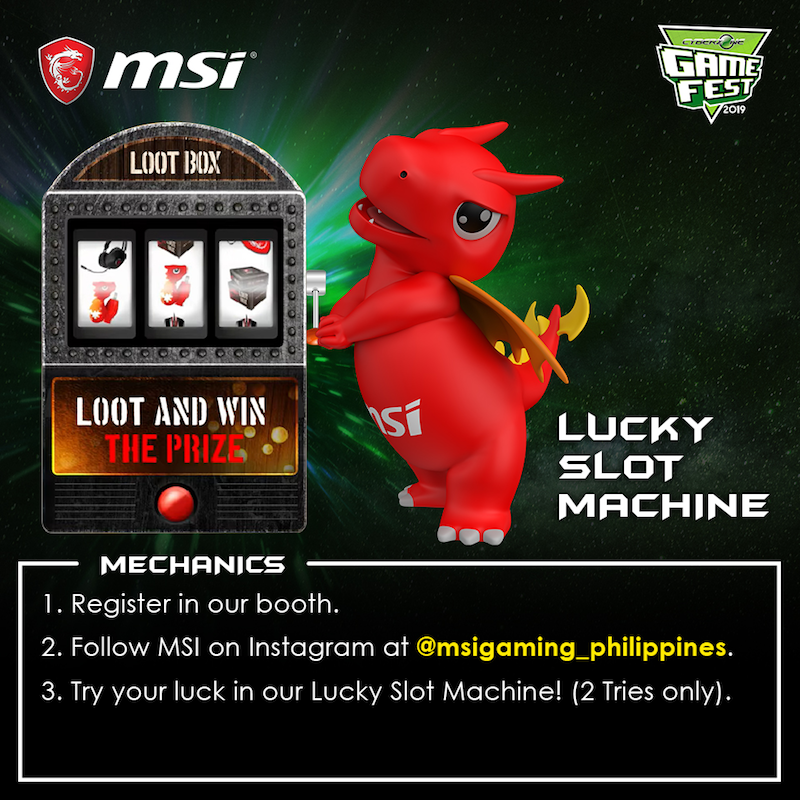MSI Lucky Slot Machine mechanics MSI Lucky Slot Machine mechanics