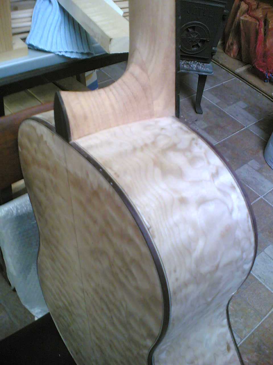 Tastiera Palissandro Santos 4 Corde - Rumore Legno - Foto 6