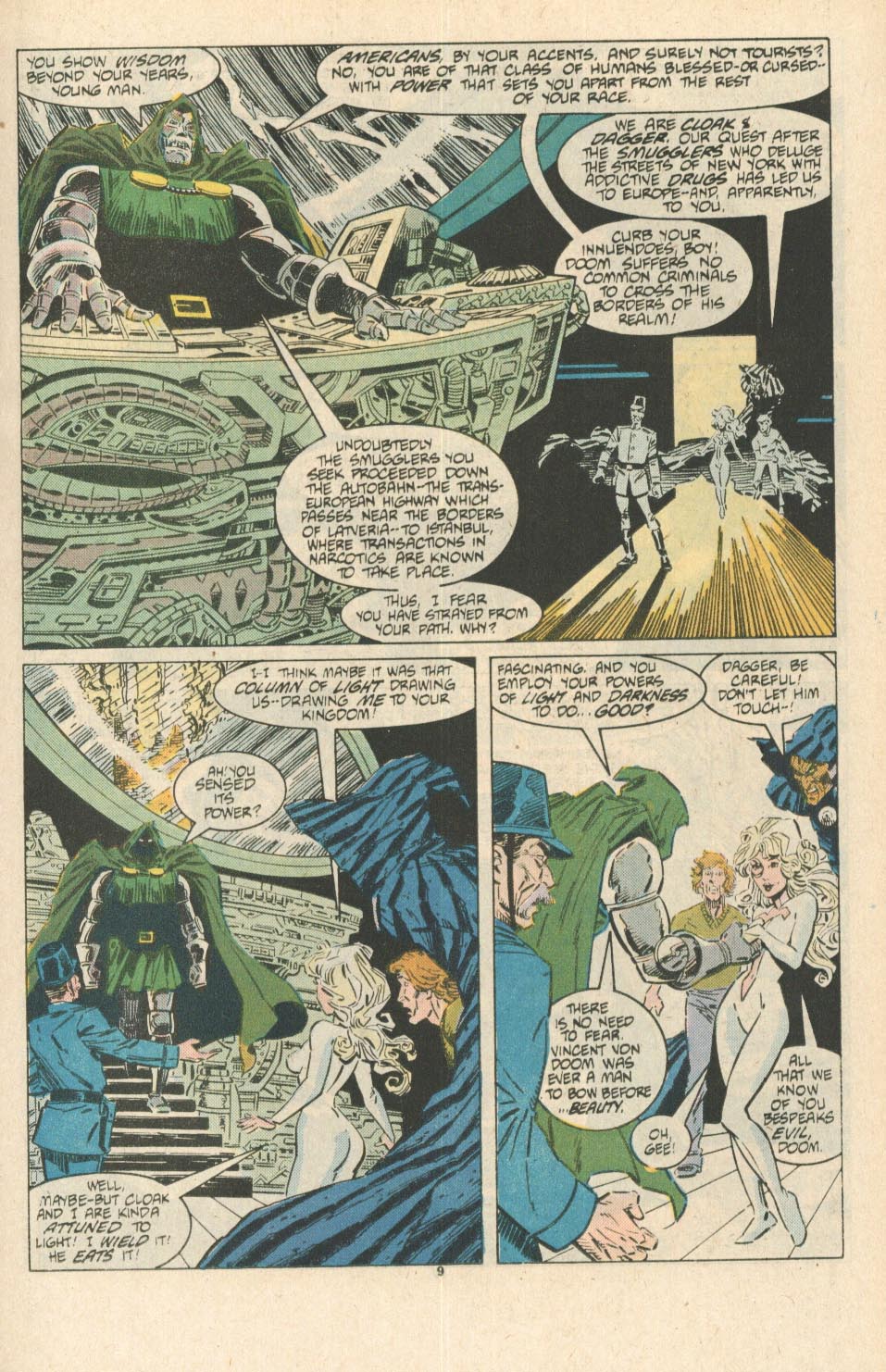 Read online Cloak and Dagger (1985) comic -  Issue #10 - 10