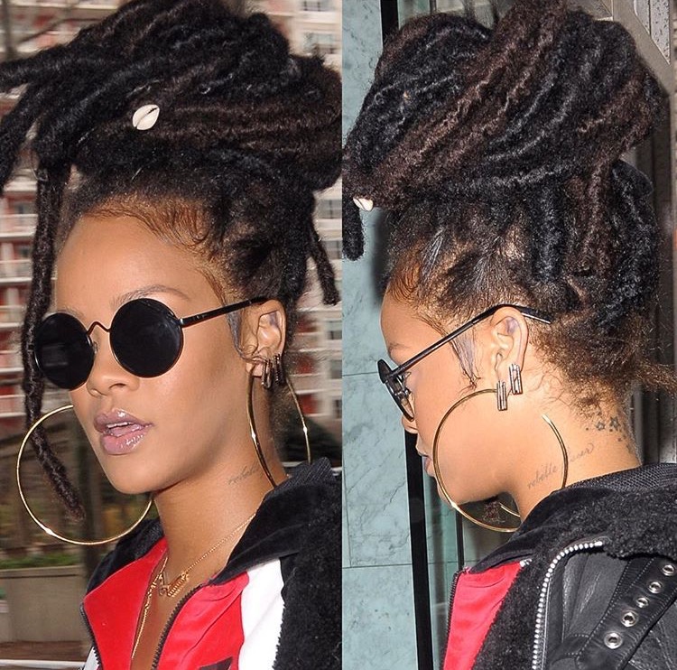 6footlonghair Rihanna Faux Locs Styles