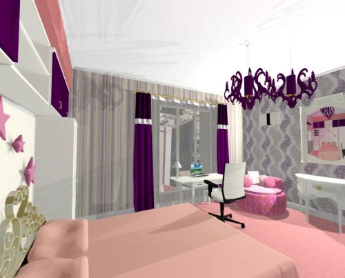 design interior dormitor printese
