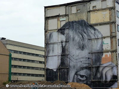 berlin, art, streetart, jr artist, wrinkles of city, graffiti, jr