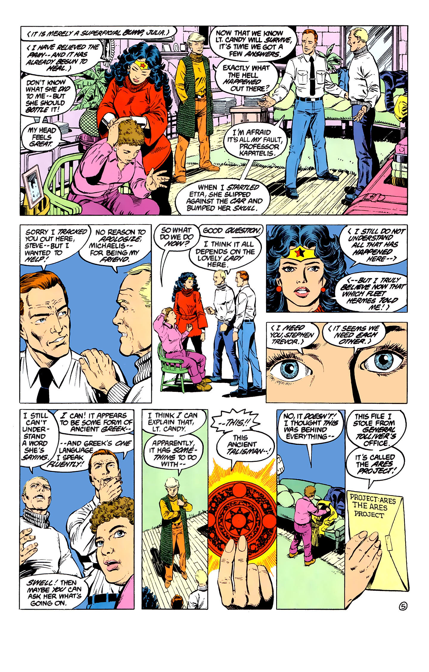 Read online Wonder Woman (1987) comic -  Issue #5 - 5