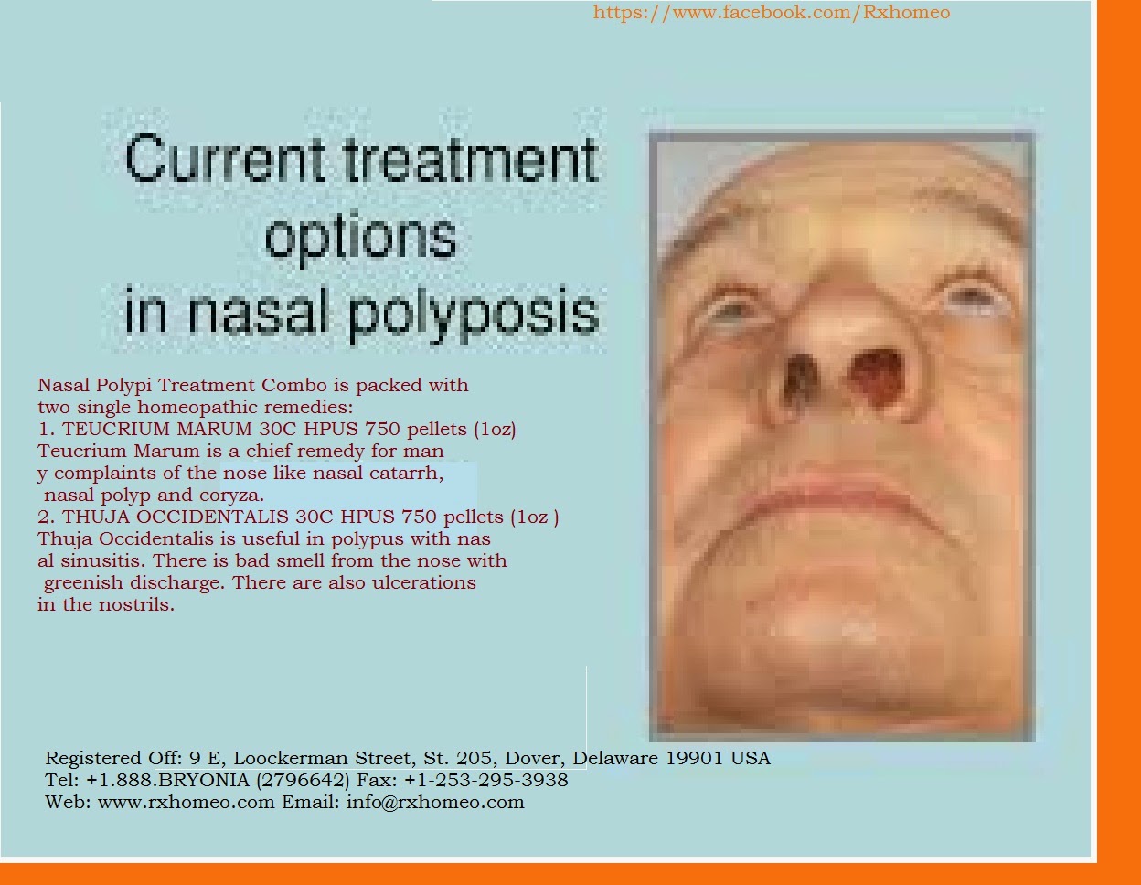 Health Homeopathy Nasal Polypi Treatment Combo