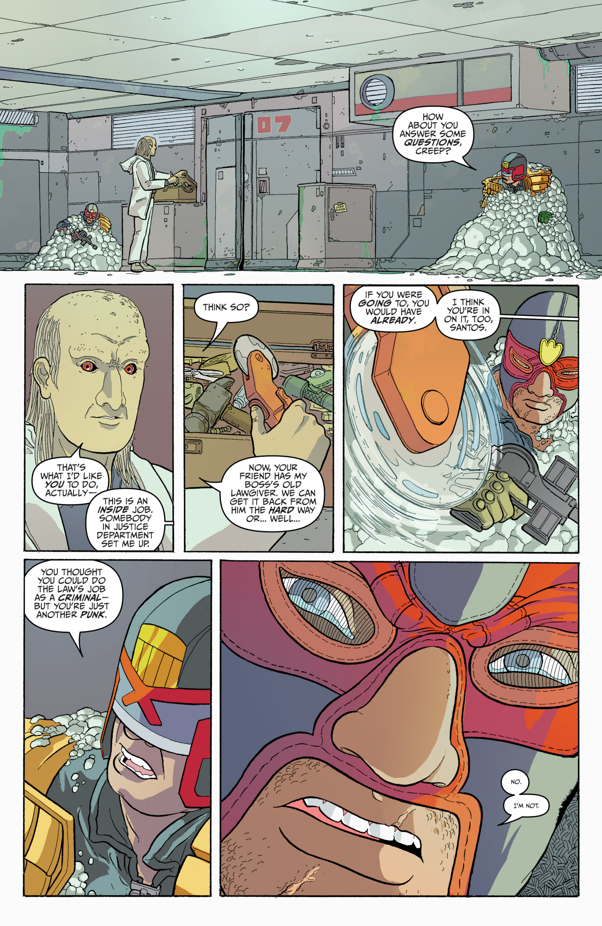 Read online Judge Dredd: Mega-City Two comic -  Issue #4 - 21