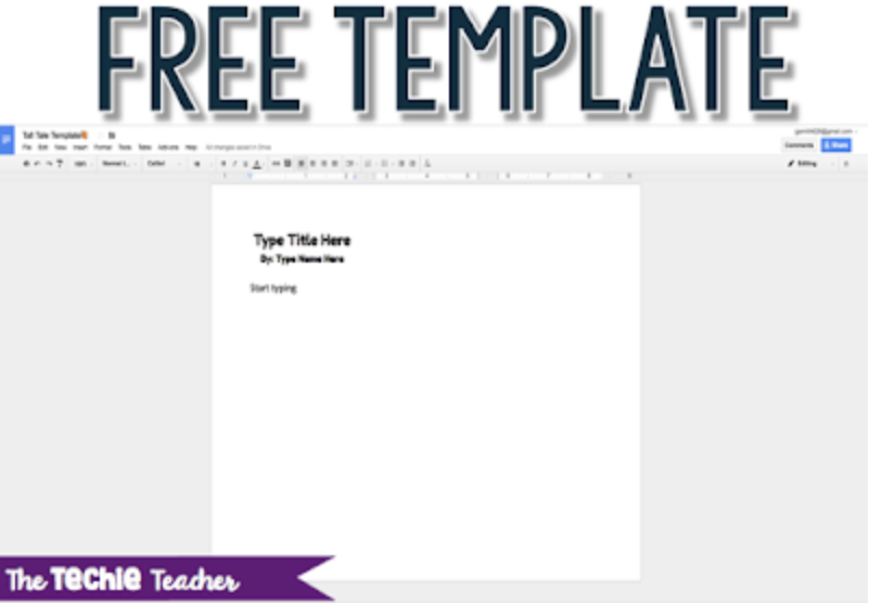 One of my favorite ways to wrap up a tall tales genre unit is having students write their own tall tale and publishing their stories as TALL creations. Come grab a free Google Docs template for students to type their stories.
