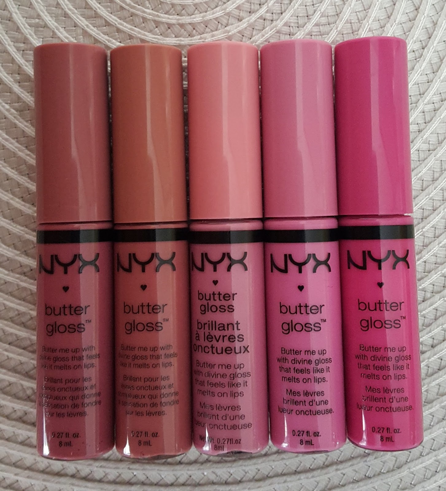 Beautifully Glossy My NYX Butter Gloss collection