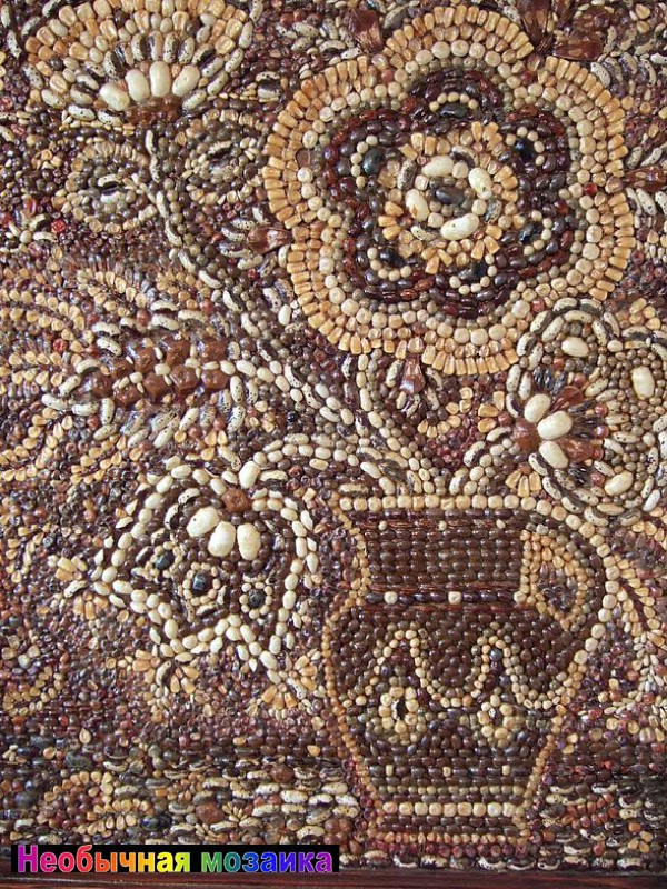 НЕОБЫЧНАЯ МОЗАИКА Сказочные картины из круп