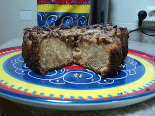  <strong>BIZCOCHO</strong> CON <strong>COBERTURA</strong> DE NUECES. 