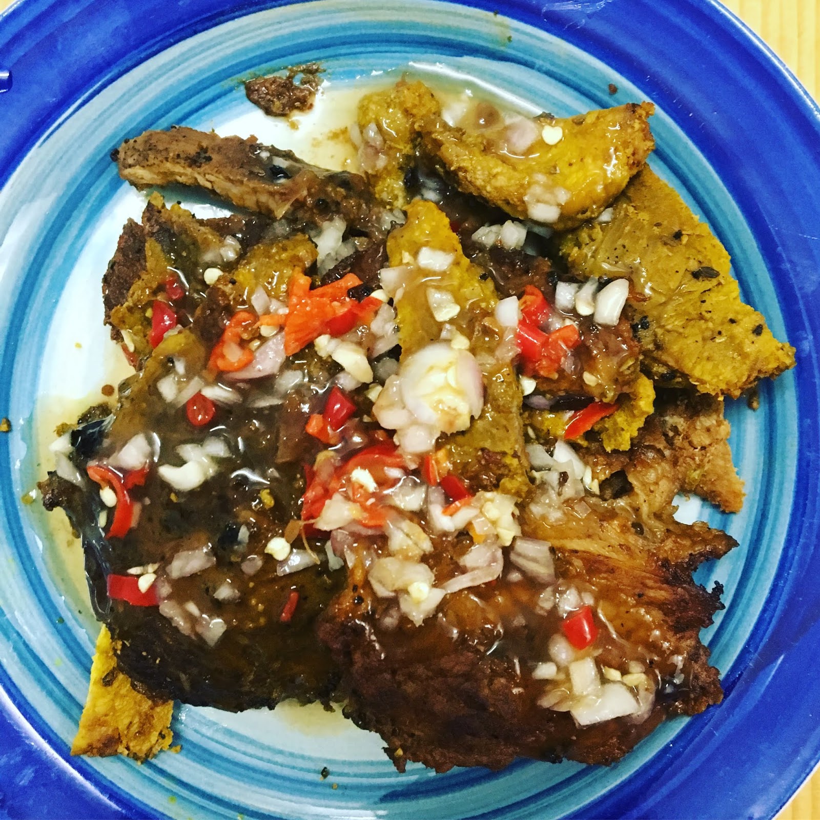 Kenangan Manis Resepi Daging Panggang Sambal Pedas Berapi