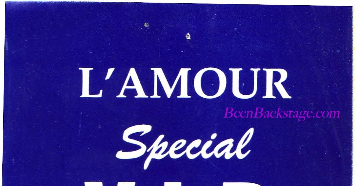 Been Backstage L'Amour Brooklyn NY