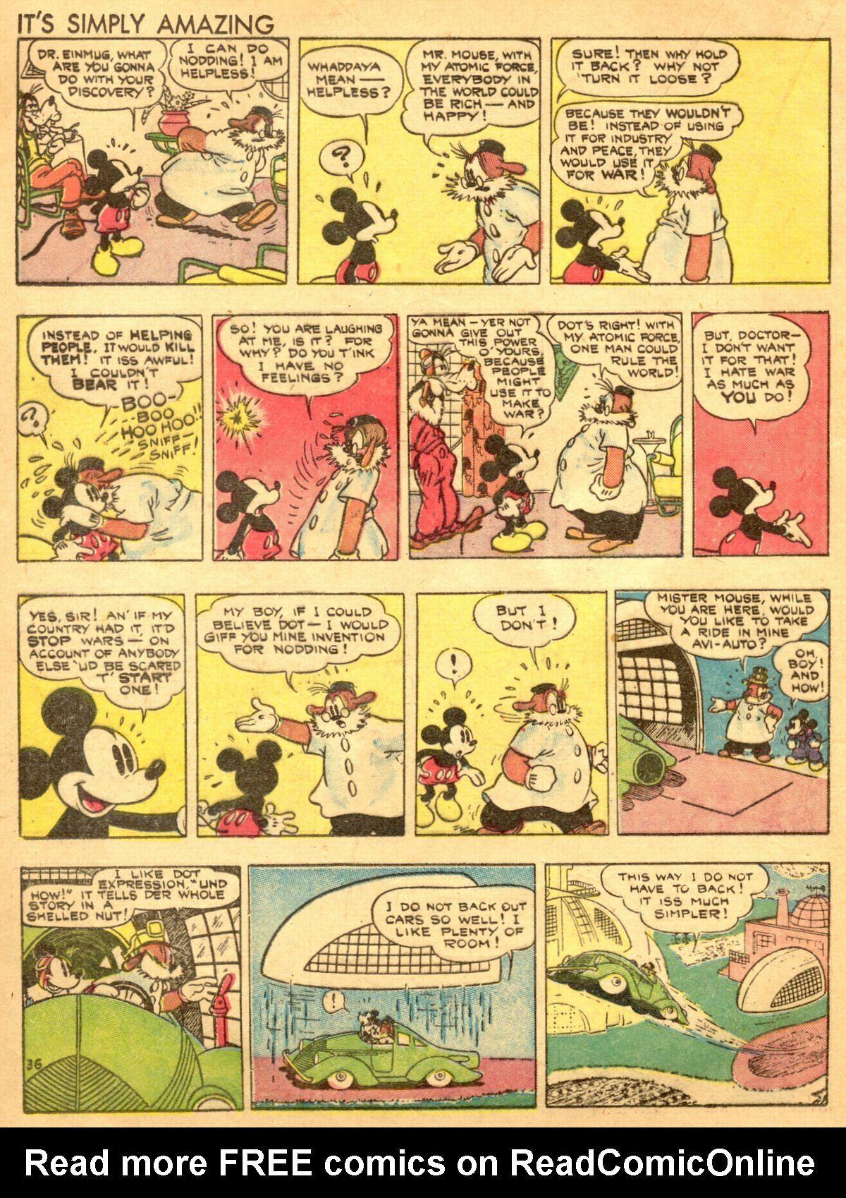 Read online Walt Disney's Comics and Stories comic -  Issue #1 - 37