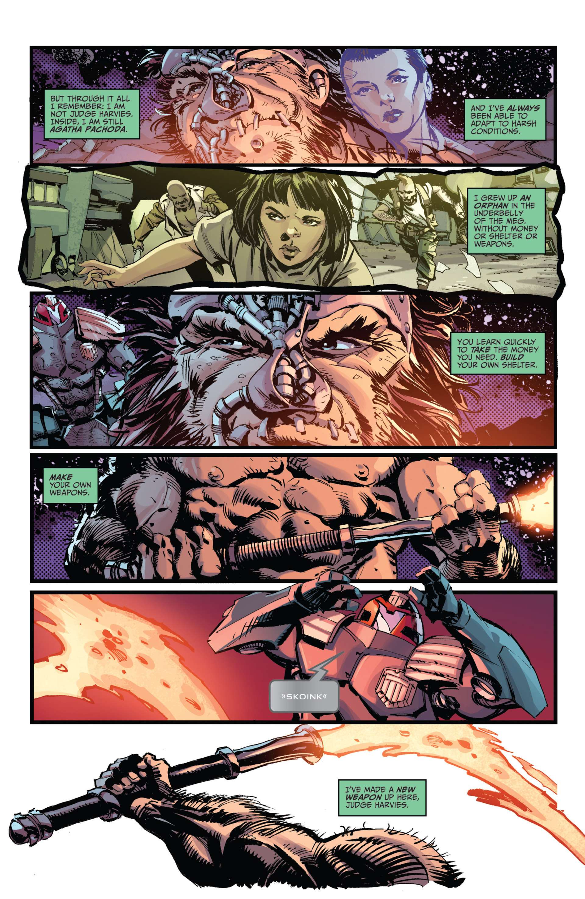 Read online Judge Dredd (2012) comic -  Issue #14 - 21