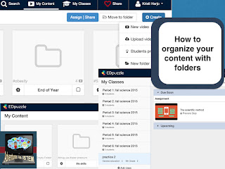 How to organize your content with folders