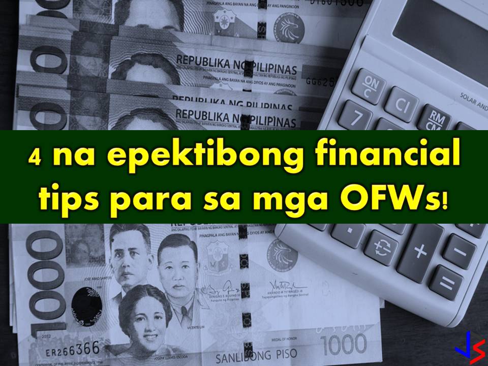 To provide the needs and to secure the family's future. This is the most common reason why many Filipinos decide to work abroad. But as an Overseas Filipino Workers (OFW) working overseas is not just about securing our family's needs, it is also about protecting ourselves and preparing for our own future or retirement.