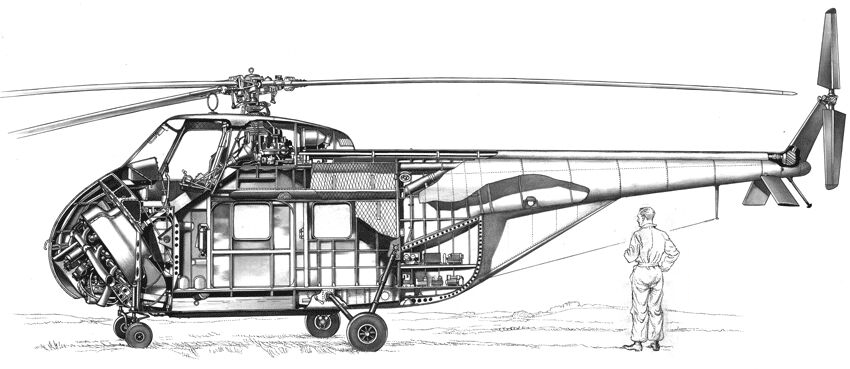 5 х 34 9. Вертолет Сикорский h 34. Вертолёты Сикорского h-19. Вертолет ми-4 с вооружением. Ми4 вертолет конструкция.