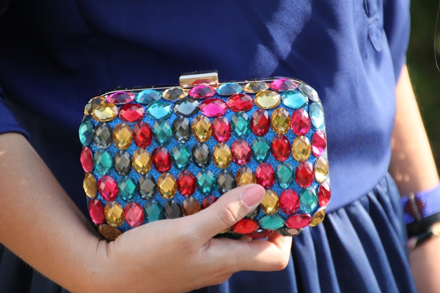 DIY Cómo hacer bolso joya / DIY Jewelry clutch