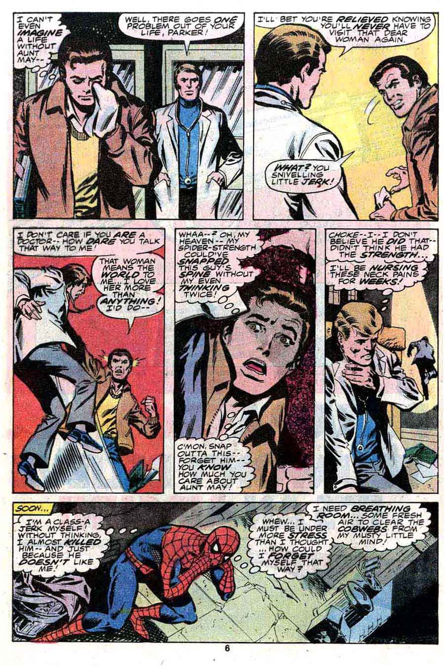 Amazing Spider-Man v1 #189 marvel comic book page art by John Byrne