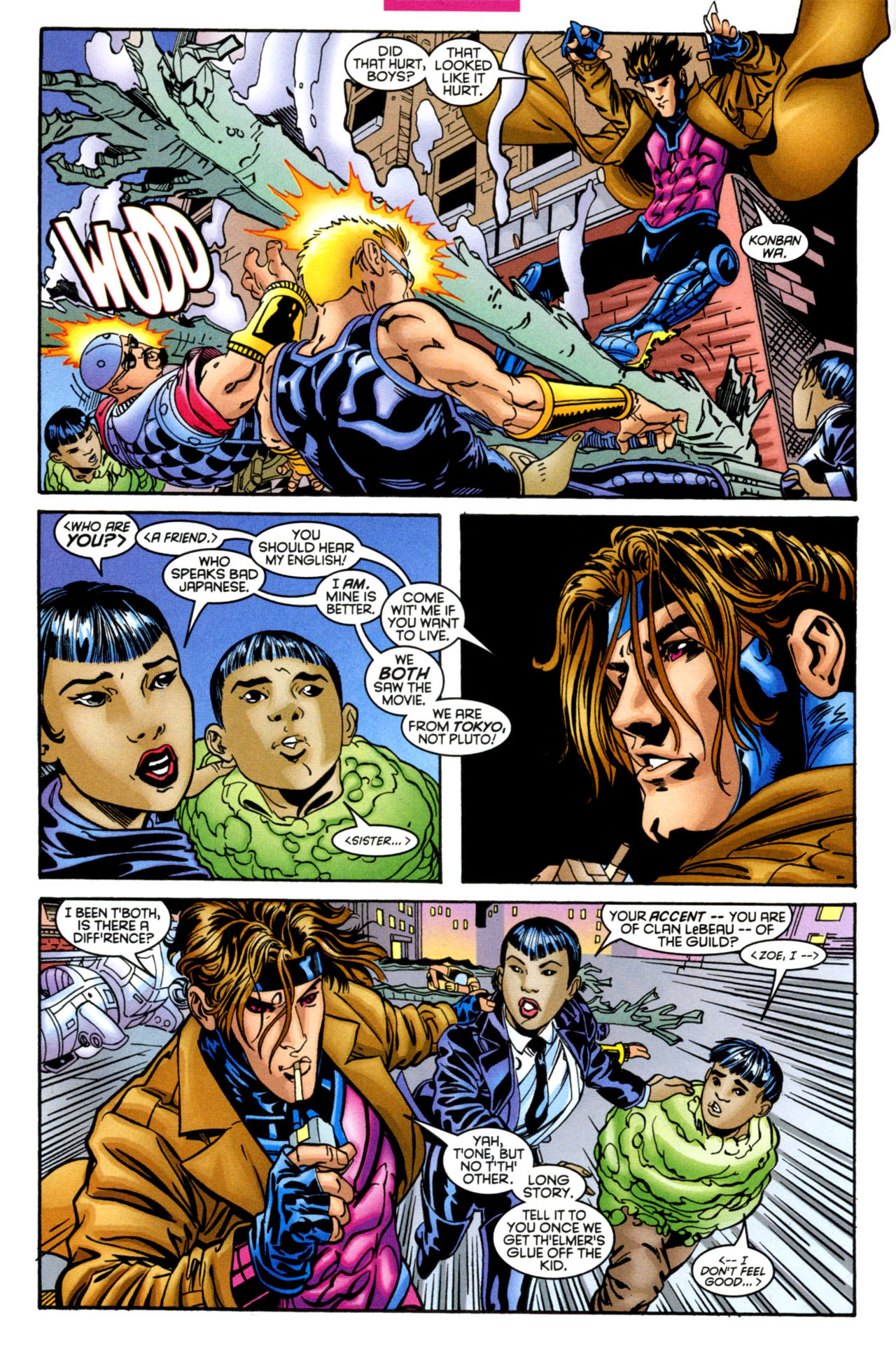 Read online Gambit (1999) comic -  Issue #6 - 21