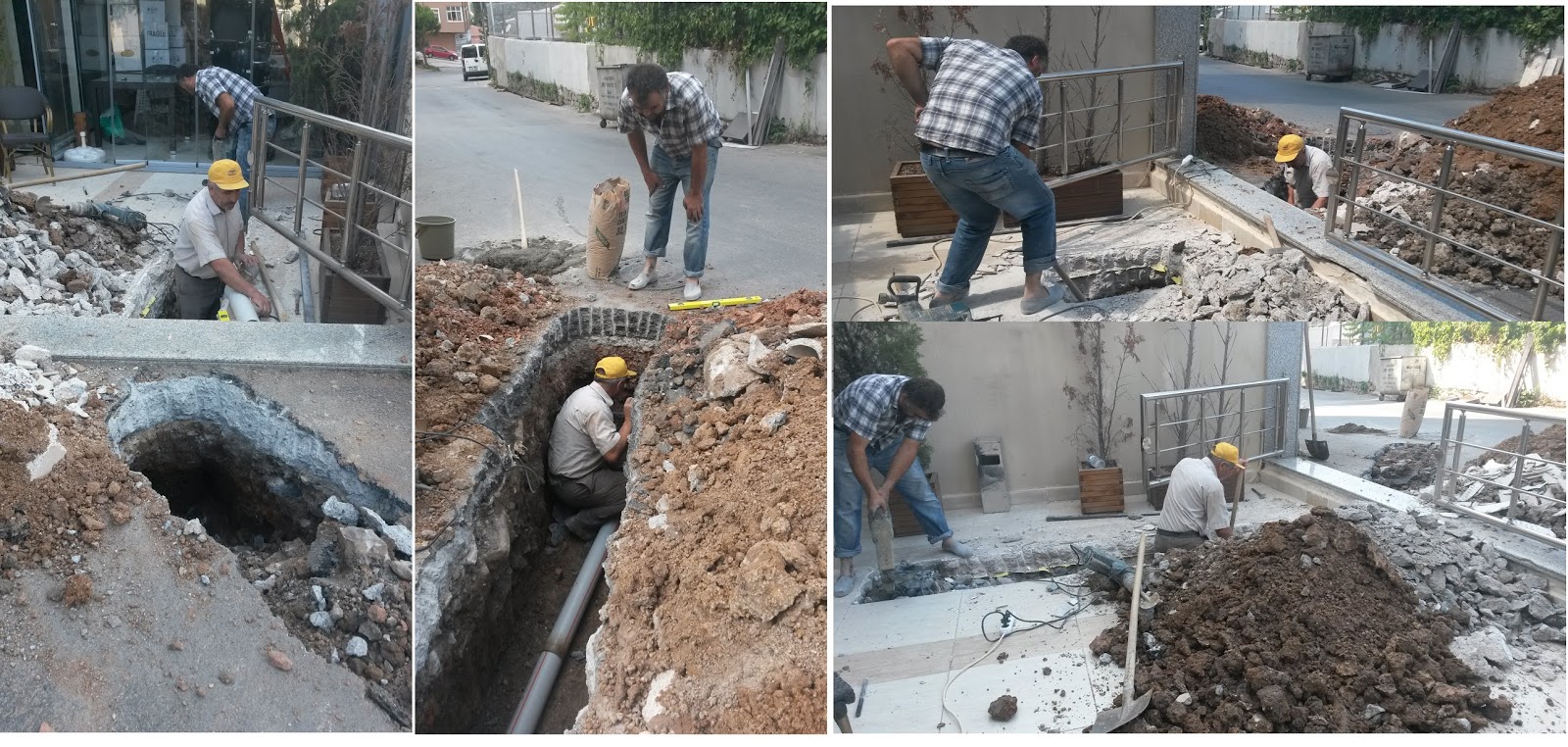 Kanalizasyon makinesi ve uygulaması Kanalizasyon makinesi ve uygulaması