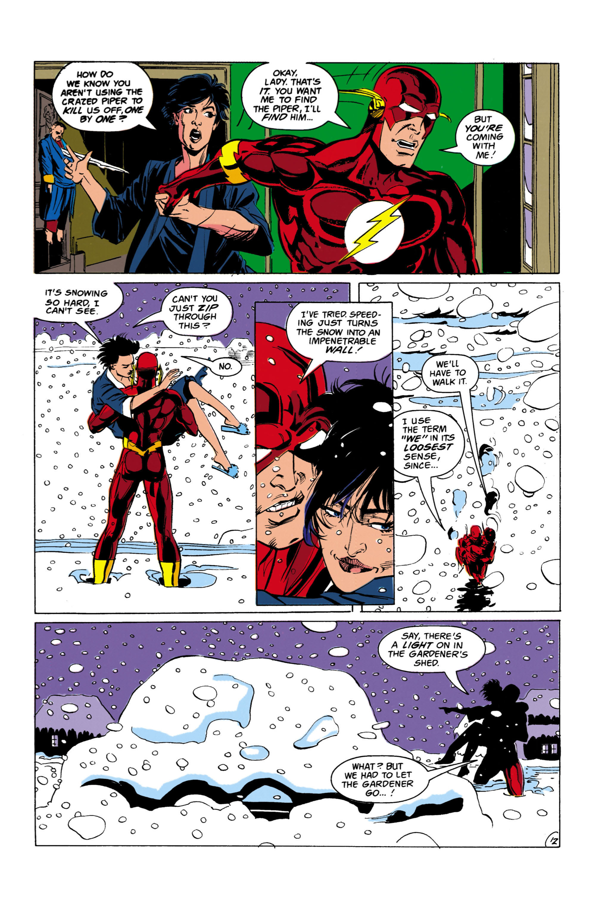 Read online The Flash (1987) comic -  Issue #57 - 13