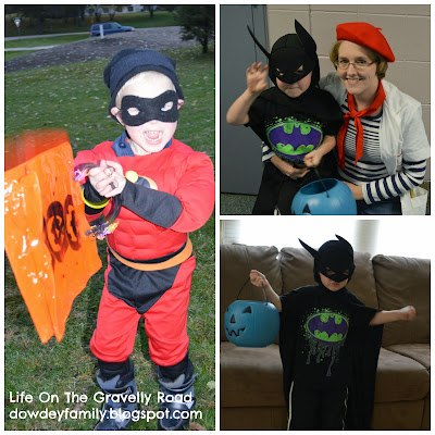 incredible and batman costumes