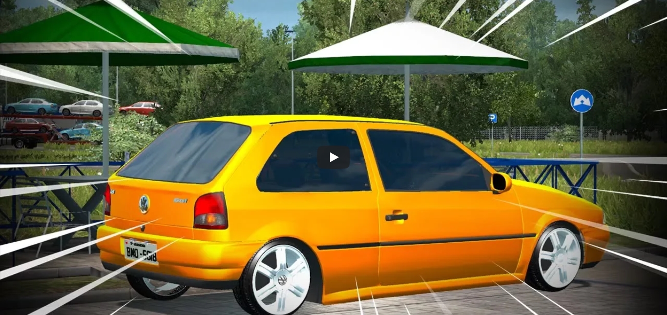 Volkswagen Gol Rebaixado para GTA San Andreas