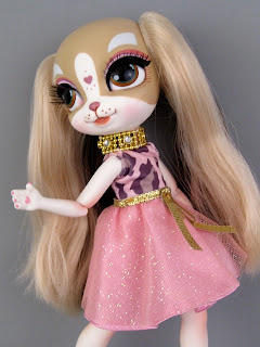 dog dolls with changeable hair