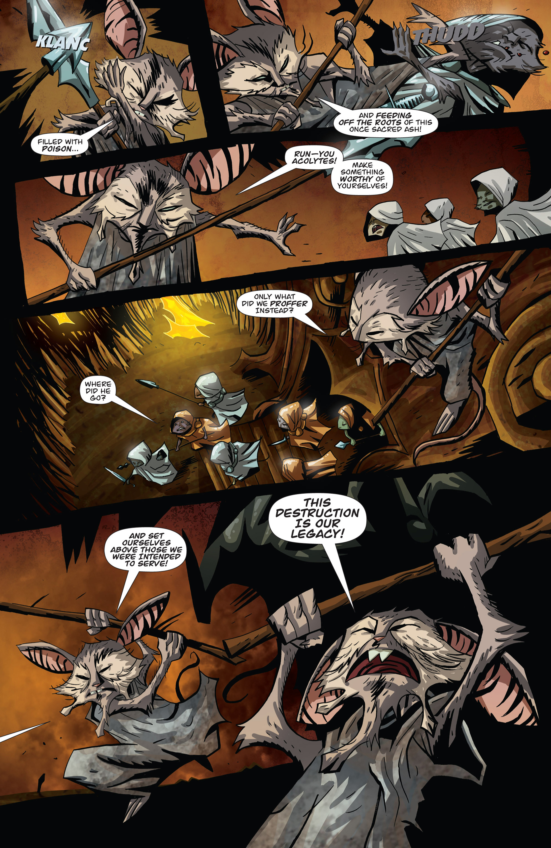 The Mice Templar Volume 4: Legend issue 8 - Page 31