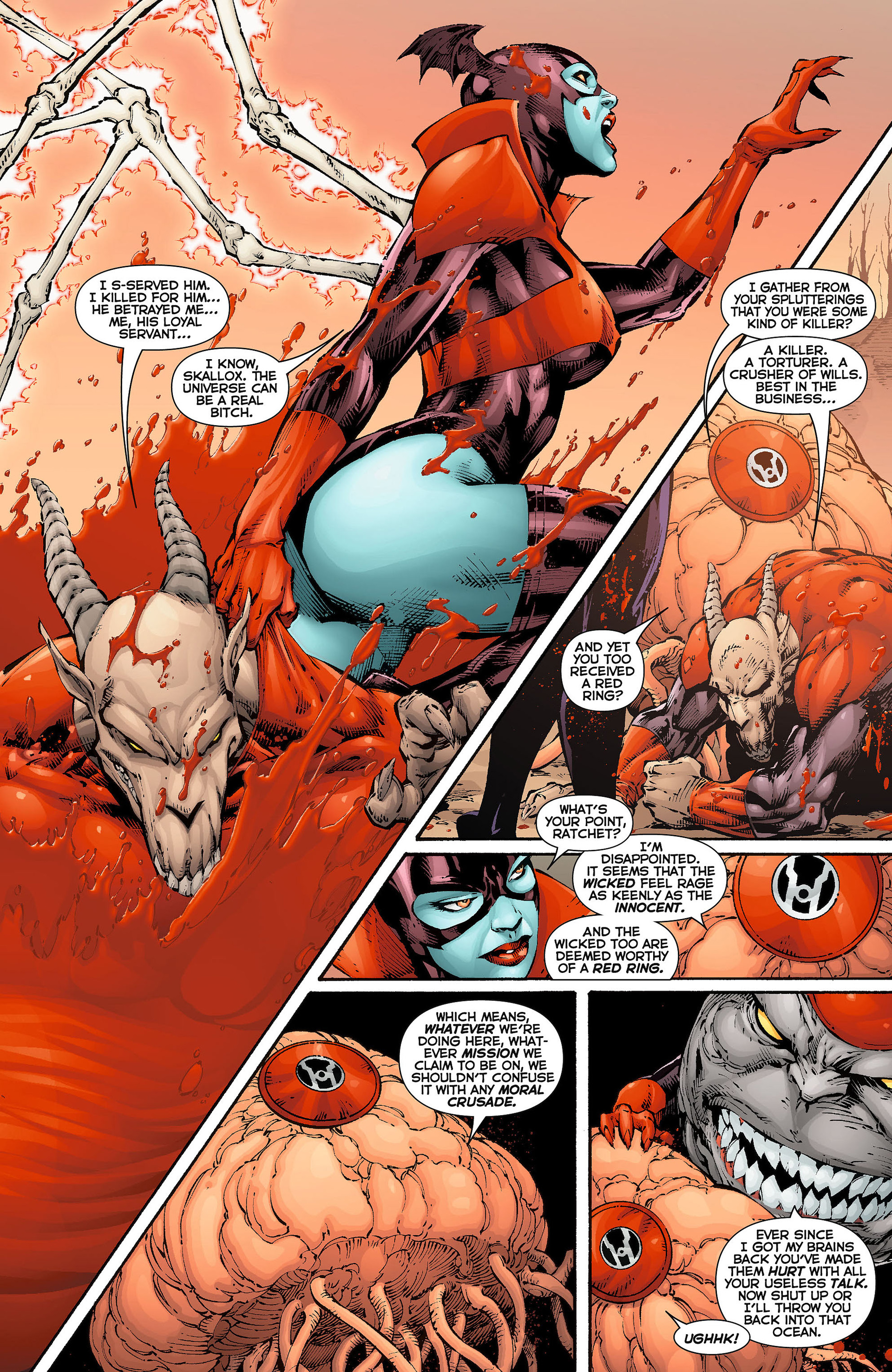 Read online Red Lanterns comic -  Issue #5 - 14