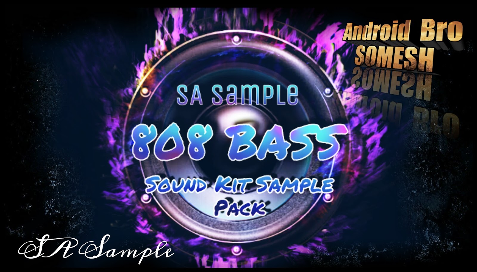 808 BASS Full Kit Sound Sample Pack free download SA Sample