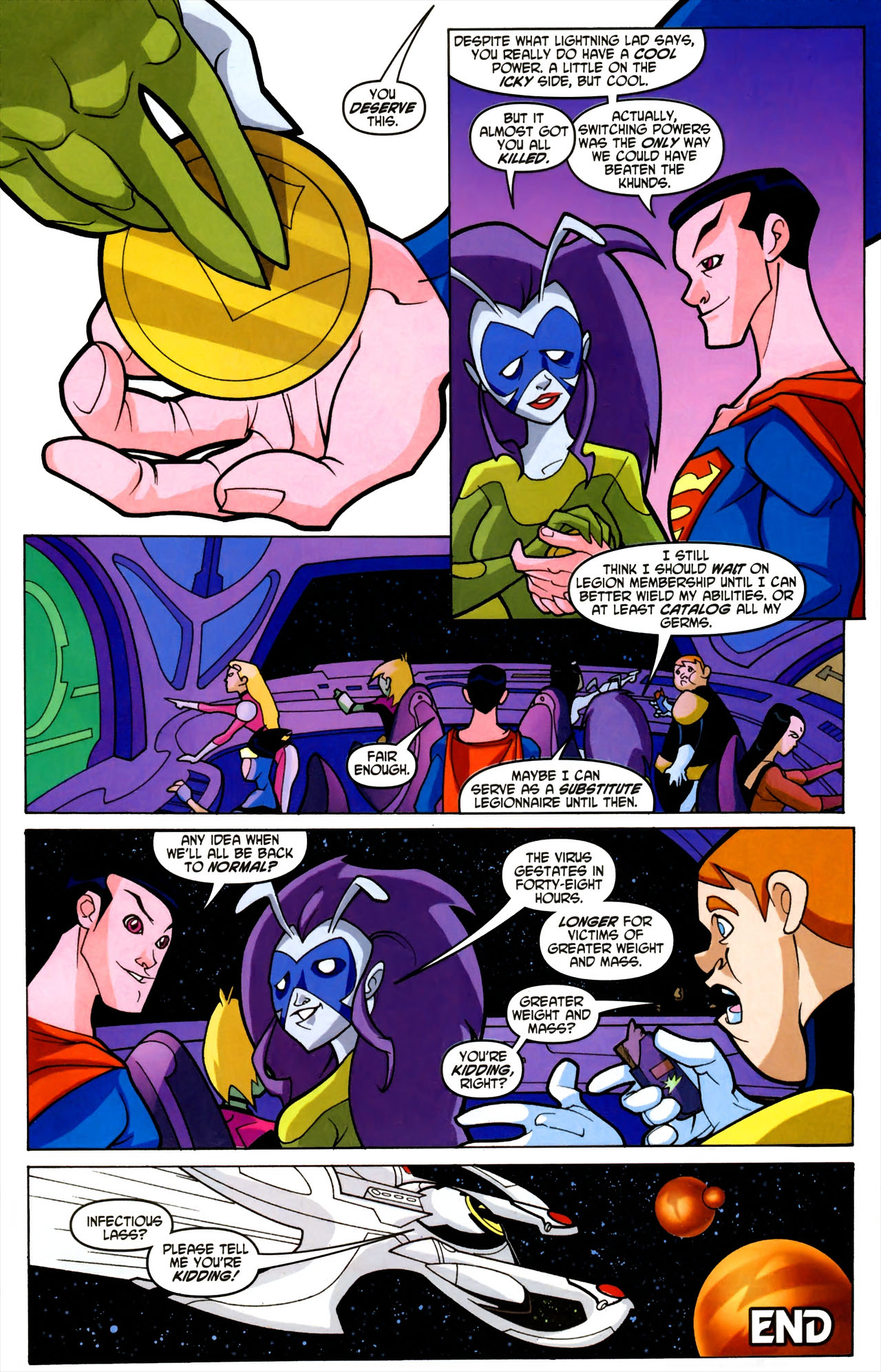 Read online The Legion of Super-Heroes in the 31st Century comic -  Issue #3 - 21