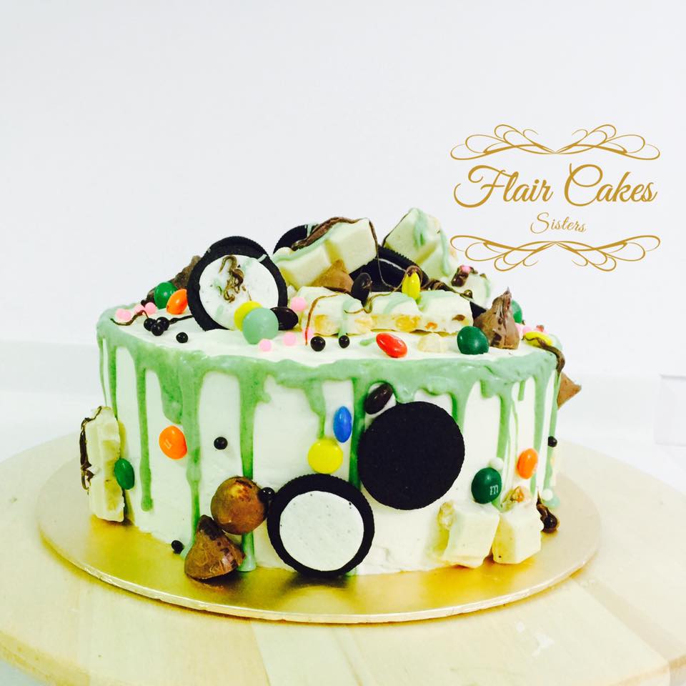 Flair Cakes Sisters Chocolate Drip cake