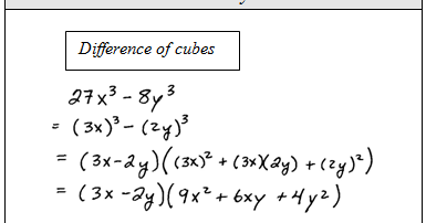 Sum And Difference Of Cubes Worksheet - Promotiontablecovers