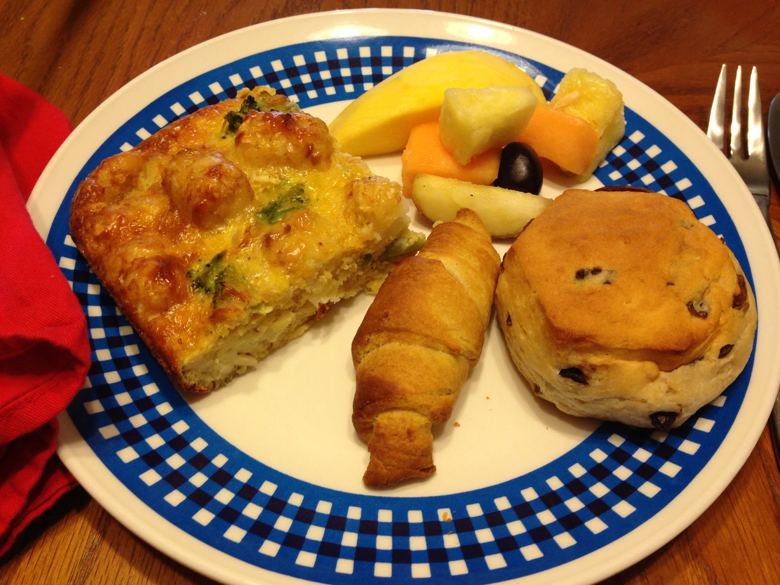 Kitchen Tandav Oven baked breakfast casserole