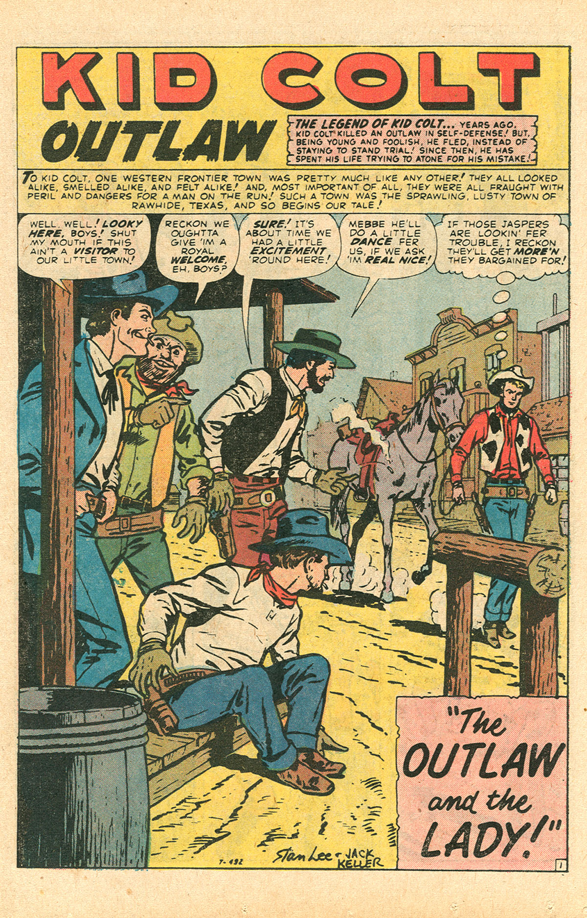 Read online Kid Colt Outlaw comic -  Issue #163 - 23