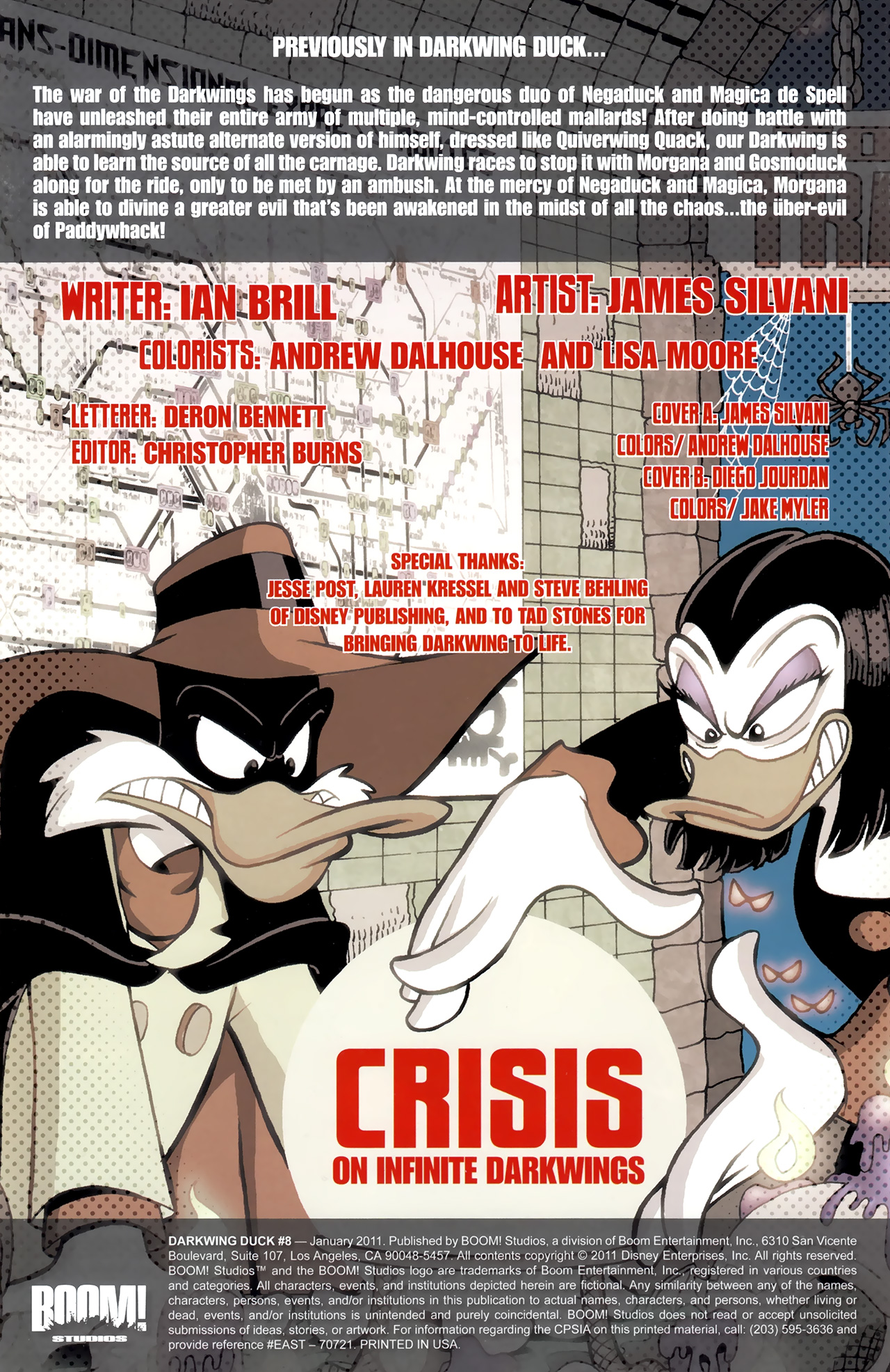 Read online Darkwing Duck comic -  Issue #8 - 3