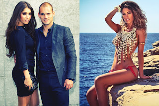 3. Yolanthe Cabau – Wesley Sneijder’s Wife