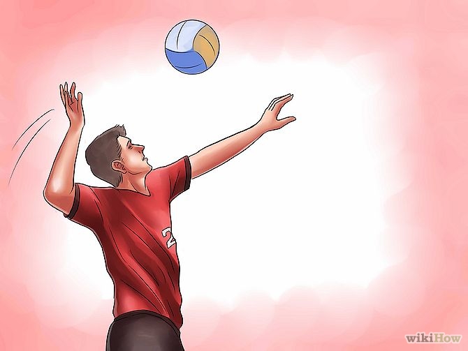 Волейбол рисунок акварелью