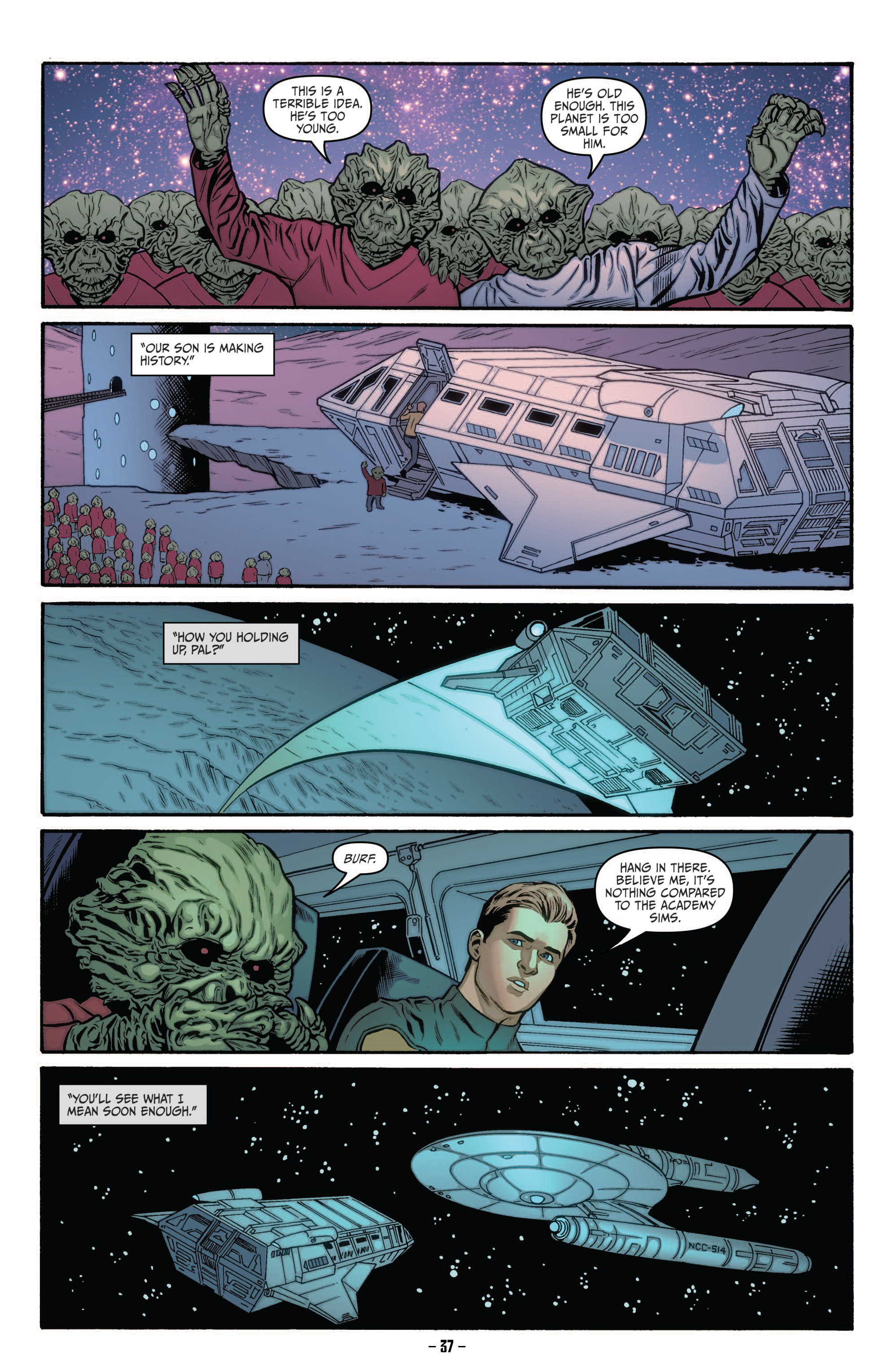 Read online Star Trek (2011) comic -  Issue # _TPB 4 - 38
